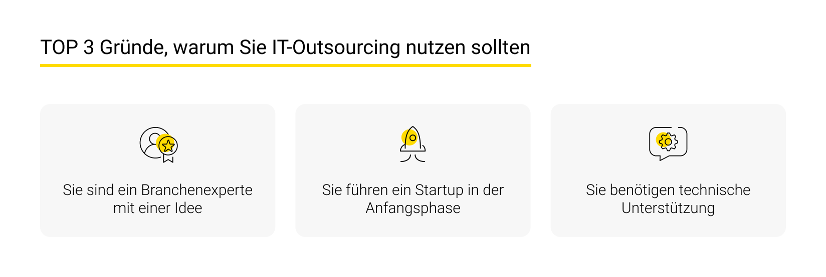 Die 3 wichtigsten Gründe für IT-Outsourcing