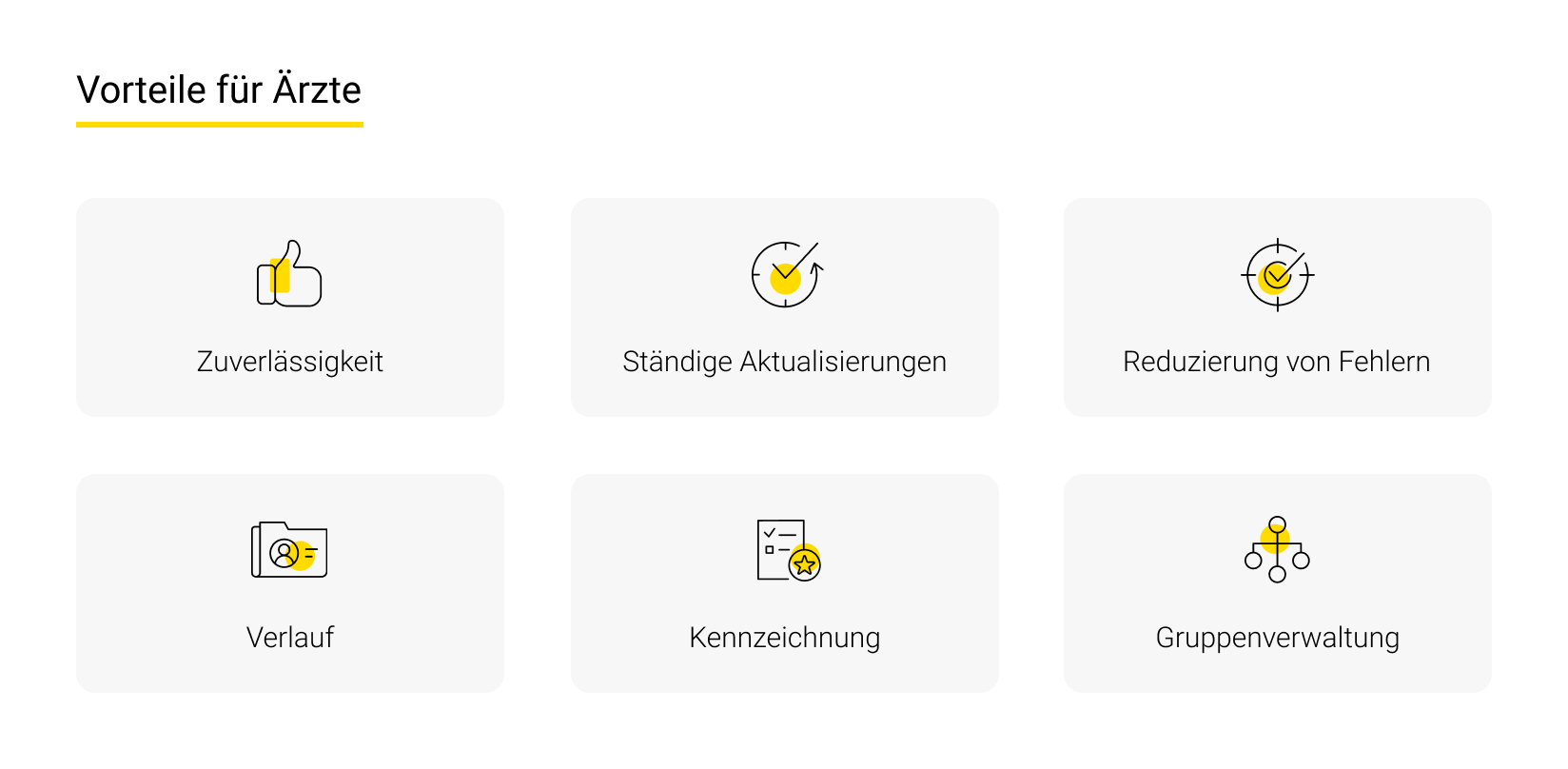Vorteile für Ärzte