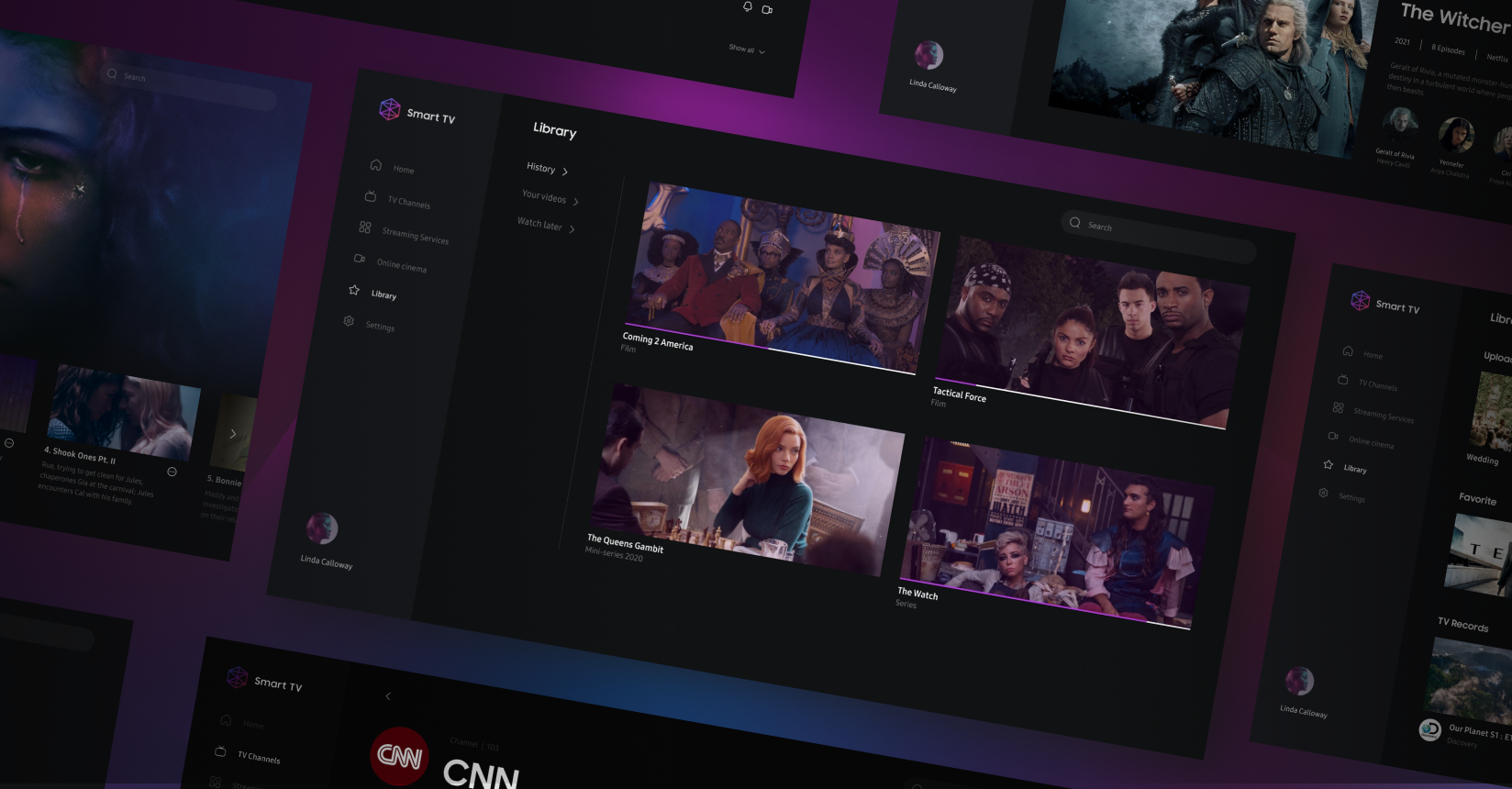 Anwendung für Samsung Smart TVs