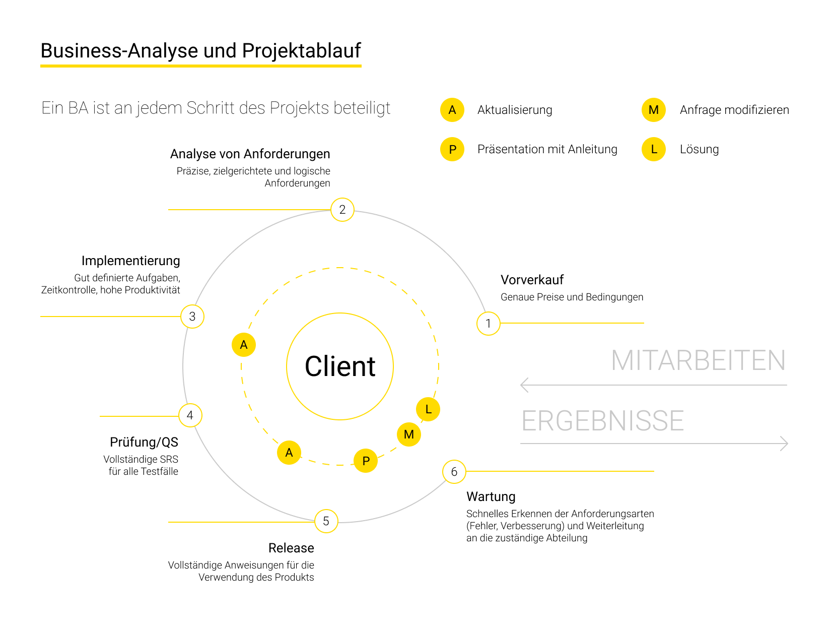 Business-Analyse und Projektablauf