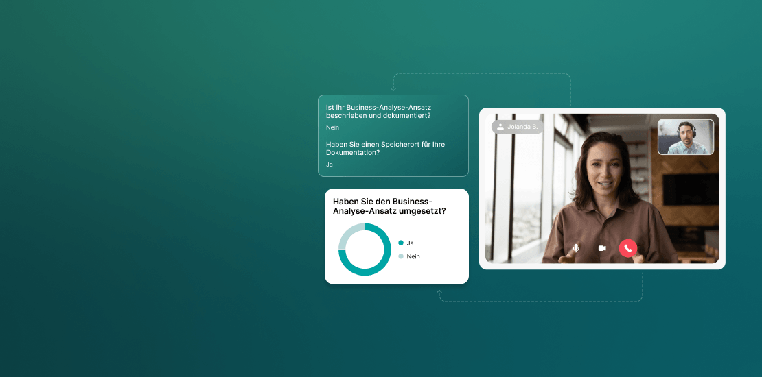 Befragung der Kunden