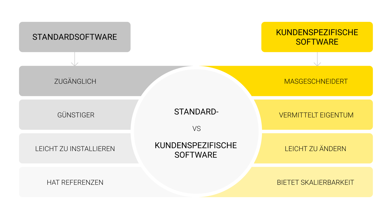 Custom software VS off the shelf software